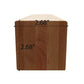 ProSaunas THERMO - ASPEN 3X3 (68mm x 68mm) S4SEE SHP | Sauna Wood, Thermally - Modified, Smooth 4 Sides Eased Edges, SHP Profile, Bench and Support Material -  product_vendor - Peak Primal Wellness