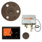 ThermaSol 10" ThermaTouch Total Wellness Package - Smart Steam Shower Control & Serenity Rainhead