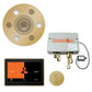 ThermaSol 10" ThermaTouch Total Wellness Package - Smart Steam Shower Control & Serenity Rainhead