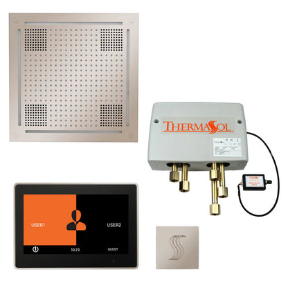 ThermaSol TWPH10US Total Wellness HydroVive Package Smart Control for temperature and music settings, emphasizing spa-like features.