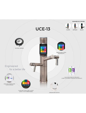 Tyent UCE-13 PLUS Water Ionizer - Luxury Showroom Edition - Antique Metal Faucet