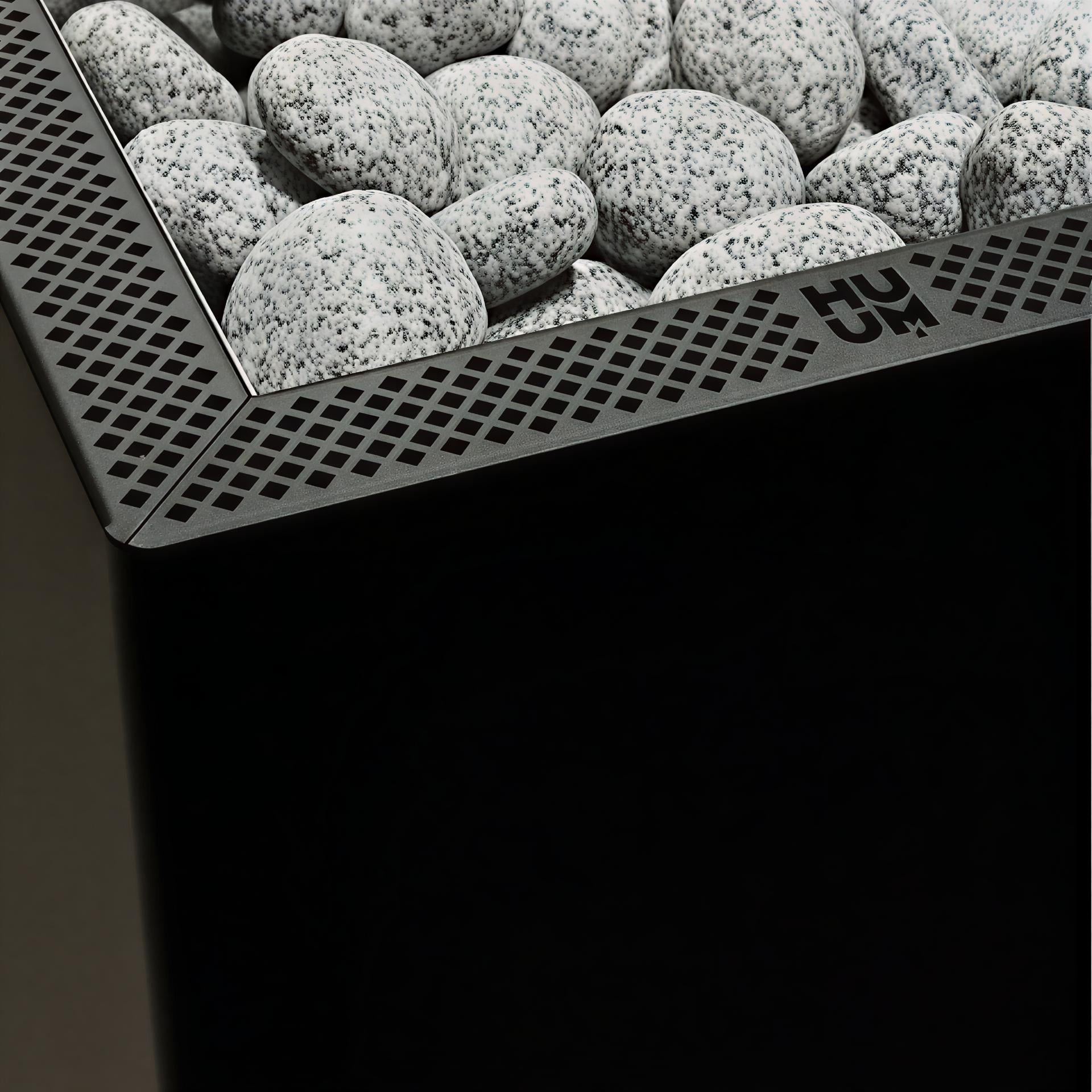 HUUM CORE Black – CORE Series Sauna Heater, Black Exterior, 9kW -  product_vendor - Peak Primal Wellness