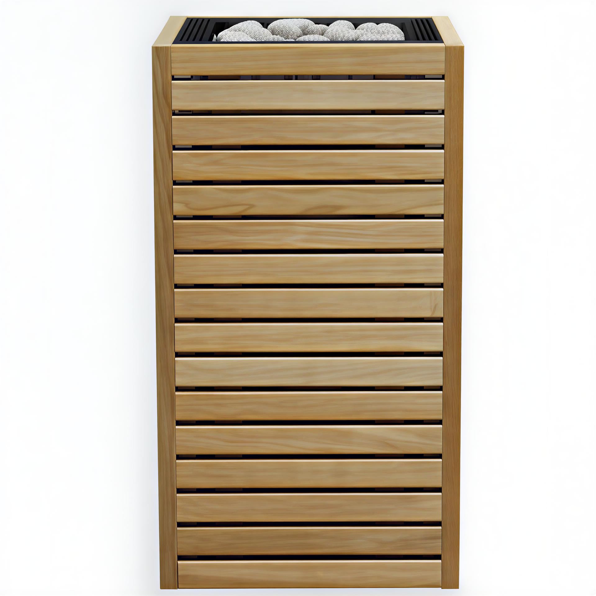 HUUM CORE Thermo - Aspen - CORE Series Sauna Heater, Thermo - Aspen Wood Exterior, 6.5kW -  product_vendor - Peak Primal Wellness