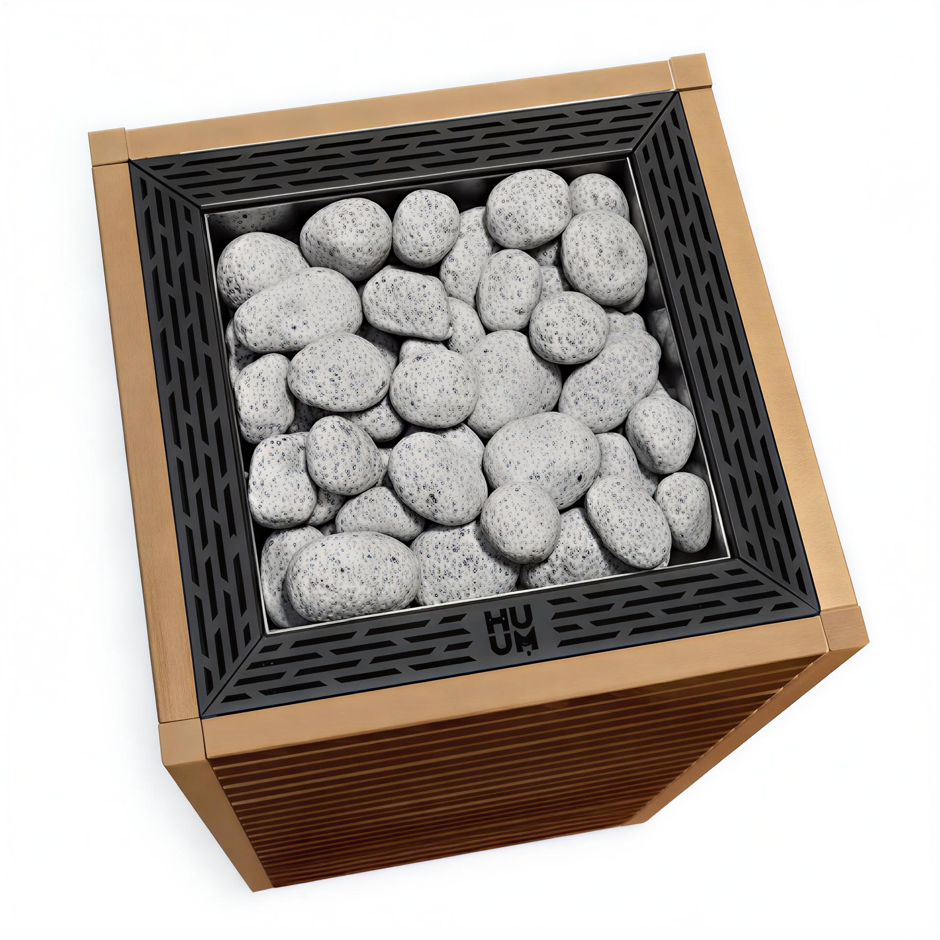 HUUM CORE Thermo - Aspen - CORE Series Sauna Heater, Thermo - Aspen Wood Exterior, 9kW -  product_vendor - Peak Primal Wellness