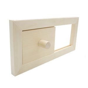 ProSaunas Aspen Air Hatch | Aspen, Sauna, Ventilation Hatch, .5" x 5.2" x 11" -  product_vendor - Peak Primal Wellness