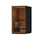 Leil Saunas Viva 120 - 1 Person Outdoor Sauna Kit -  product_vendor - Peak Primal Wellness