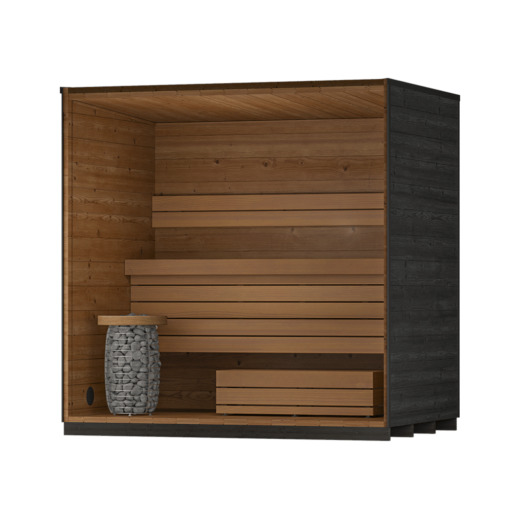 Leil Saunas Viva 250 - 4 Person Outdoor Sauna Kit -  product_vendor - Peak Primal Wellness