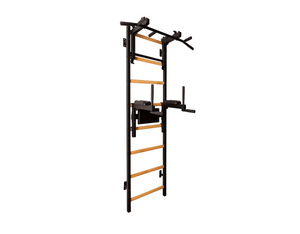 BenchK 232B Wall Bars Swedish Ladder - Multifunctional Fitness Ladder With Adjustable Pull - Up And Dip Bars -  product_vendor - Peak Primal Wellness
