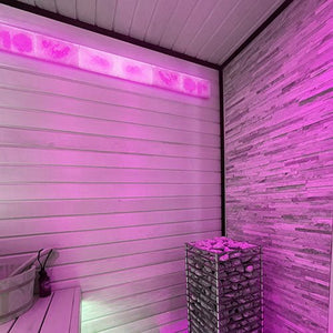 ProSaunas Small Himalayan Salt Light Feature | Customizable Genuine Himalayan Sauna Light Kit -  product_vendor - Peak Primal Wellness